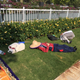 "This is not a protest": Zijie's picnic outside the Fortune Global Forum in Guangzhou in December 2017.